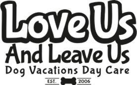 love us and leave us logo